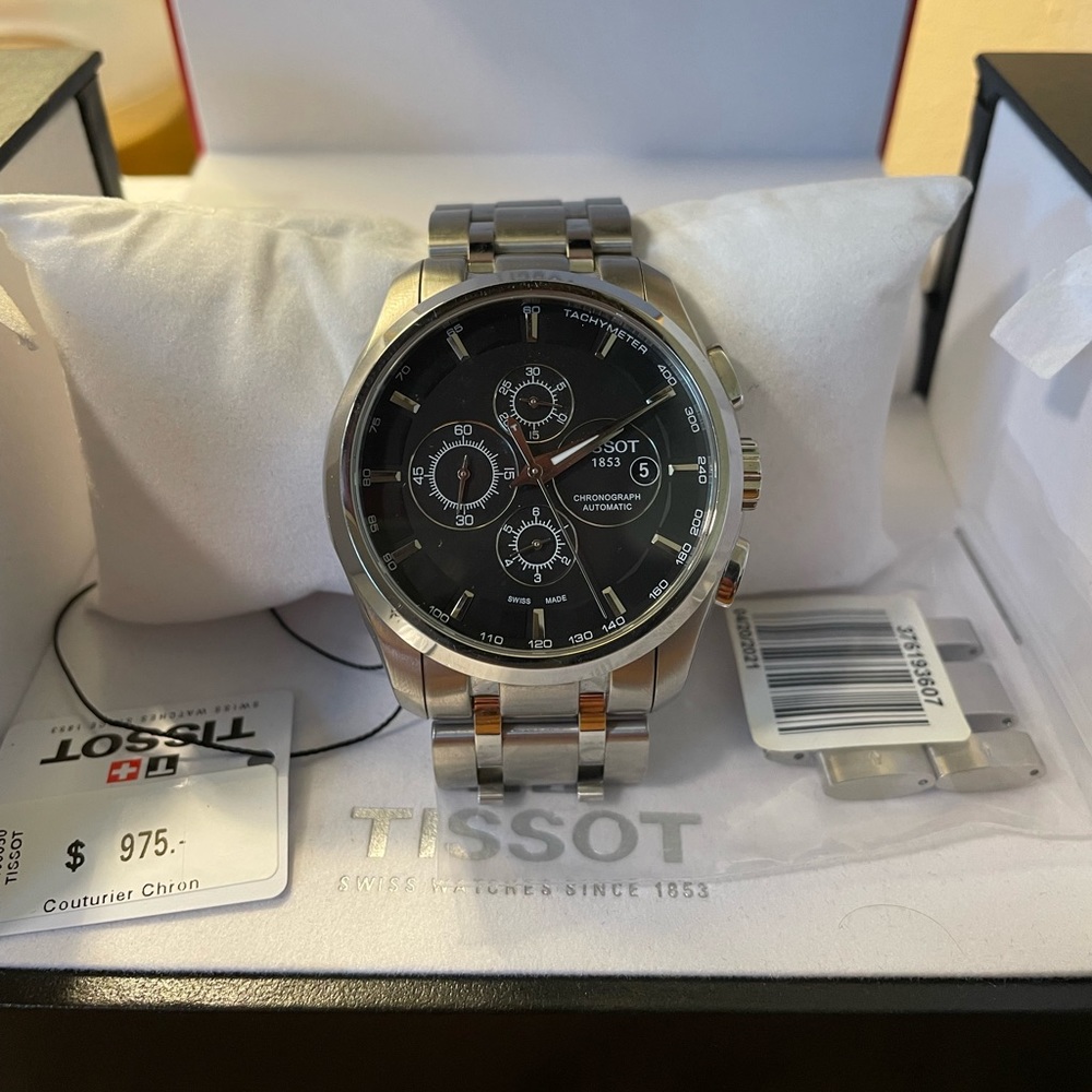 Tissot couturier automatic chronograph watch